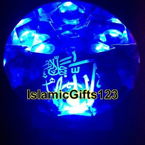 Islamic Crystal Hand Cut-4pcs -Muslim-Ramadan Gift- WHOLESALE PRICES- VISIT My store for more selections