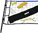 Park & Sun Sports Tournament Flex: Portable Outdoor Volleyball Net System, Blue