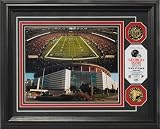 Atlanta Falcons Framed Georgia Dome 24KT Gold Coin 8x10 Photo Mint