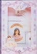 Quinceanera Guest Book Sets - White Color Pearl Hard Cover - Pages to Record a Dedication, Rememberance Pages for Guest Signatures - White Feather Pen - Individual Gift Box