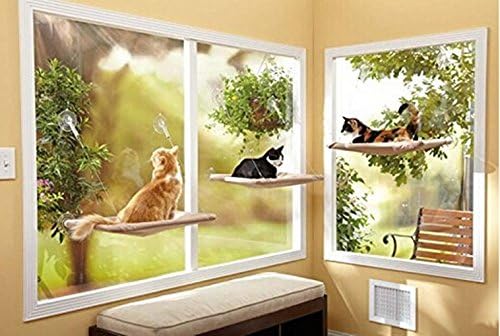 Pet Bed Sunny Seat Window Mounted Cat Bed Pet Home Suction Cups Resting Seat