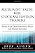 Microsoft Excel for Stock and Option Traders: Build Your Own Analytical Tools for Higher Returns