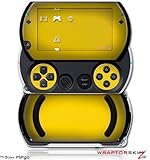 PSPgo Skin and Screen Protector Kit - Colorburst Yellow fits Sony PSP go