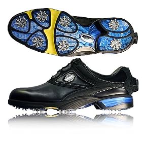 Buy $225 Footjoy REELFIT 53808 Black Golf Shoes by Footjoy
