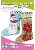 Anita Goodesign Embroidery Machine Designs CD CHRISTMAS STOCKINGS 2