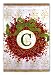 Berry Wreath Garden Flag - C
