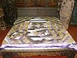 5pc OLD Lavender Silk Indian Bedding Bedspread Coverlet Sofa Throw Final Sale