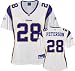 Adrian Peterson White Reebok Premier Minnesota Vikings Women's Jersey - X-Large