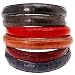 L. Erickson 1/2 Crocodile Leather Headband