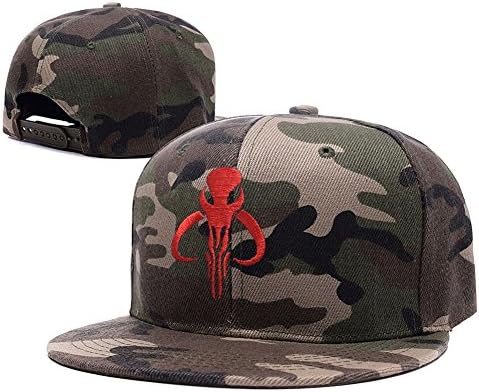 XIYY Mandalorian Bounty Hunter Boba Fett Bantha Mandalore Embroidery Camo Cap Camo Hat