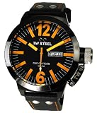 TW Steel CE1028 Men's CEO Canteen Black Leather Strap W