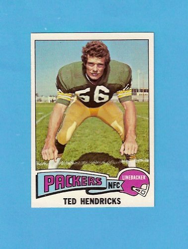 Ted Hendricks 1975 Topps Football Card (Oakland Raiders) (Baltimore Colts)
