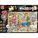 01959 - Jumbo Spiele - 1000 Teile Puzzle - Wasgij Christmas 3 - Kurzschluss, 1000 Teile
