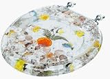 Tropical Fish American Standard SeaShell Toilet Seat CL