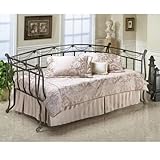 Hillsdale Furniture Camelot Daybed with Suspension Deck and Roll-Out Trundl ....
