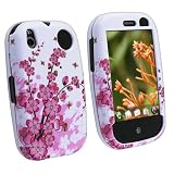 Spring Flowers Hard Case Cover + Mirror Screen Protector for Palm Pre