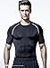 Tesla Men's Compression Under Base Layer Wear Short Sleeve -R