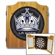 NHL Los Angeles Kings Dart Cabinet includes Darts and Board