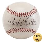 Babe Ruth Autographed Ball - Oal Graded 7 #p02704 - PSA/DNA Certified - Autographed Baseballs
