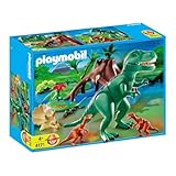 Playmobil T-rex With Velociraptors