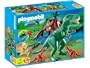 Playmobil T-rex With Velociraptors