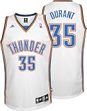 Kevin Durant Jersey: adidas Blue Replica #35 Oklahoma City Thunder Jersey - Medium