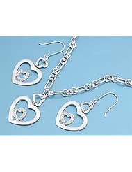 Sterling Silver Sets - Heart
