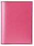 Pearl Leather Refillable Journal Diary, Lined, Pink