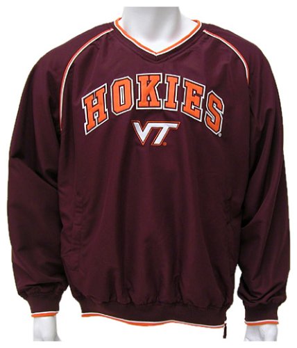 Buy Virginia Tech Hokies Mens Stratus Pullover Jacket by Colosseum Athletics