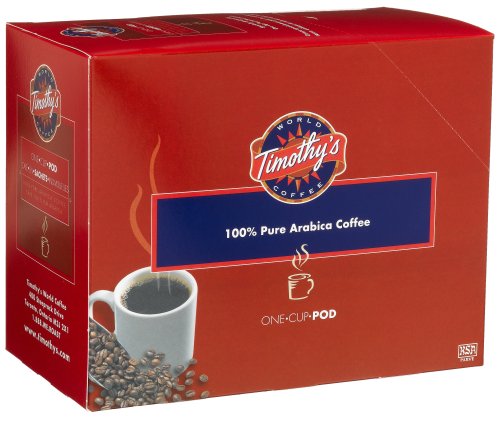 Timothy's World Coffee Parisian Nights Pods, 25 Count,  Boxes (Pack of 2)