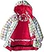 Rugged Bear Little Girls' Heart Plaid All Over Printed Snowsuit