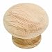 Amerock BP880-WDO Wood Finishes Knob Unfinished Oa