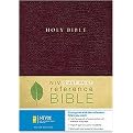 Giant Print Reference Bible (Ner International Version Burgundy Imitation Leather) (Large Print) (Paperback)