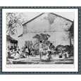 Historic Print (M): [Children borrowing books from street library in Loyang, China]