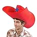 Clown Antics Super Size 50 Gallon Cowboy Hats - Red (28