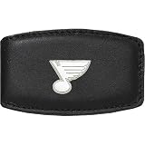 LogoArt St. Louis Blues Leather Money Clip