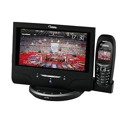DeTeWe Vision V2 DECT Schnurlostelefon mit 17,8 cm (7 Zoll) 16:9 Farbdisplay und Lautsprecher