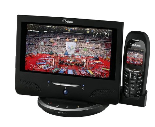 DeTeWe Vision V2 DECT Schnurlostelefon mit 7 Zoll 16:9 Farbdisplay und Lautsprecher