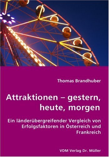 Attraktionen - gestern, heute, morgen
