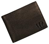 NFL Cincinnati Bengals Debossed Black Leather Bi-fold Wallet