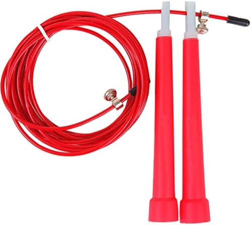 MolGym Leightweight Fast Speed Cable for Mastering Double Unders,Super Fast-Great For Crossfit,Boxing,WOD's,MMA and Daily Exercise, can be adjusted fit for Adult Men & Women or Children