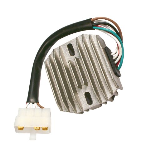 Accel 201429 Chrome Motorcycle Voltage Regulator for Yamaha XJ550-900