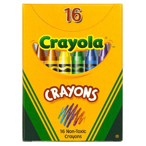 Crayola 16-Pack Crayons - Standard (Single Box)