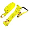 J Hook 2" x 20ft 4500 lb. Nylon Ratchet Tie Down