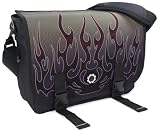 DadGear Razor Flames Diaper Bag Messenger