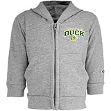 Champion Oregon Ducks Toddler Ash Full Zip Fleece Hoody