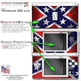 Confederate Flag WraptorSkinz Skin kit fits Nintendo DS Lite (DS LITE NOT INCLUDED)
