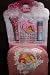 Disney Princess Cosmetic Set, Lip Gloss, Mirror Compact Nail Stickers and Cosmetic Bag.