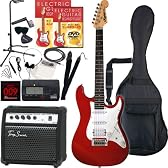 Rayfield(レイフィールド) エレキギター RST-320 初心者入門スタンダードセット /メタリックレッド