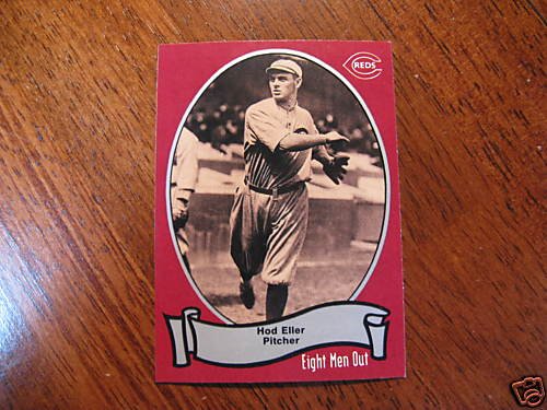 Hod Eller-Ace of the 1919 World Series Cincinnati Reds Card